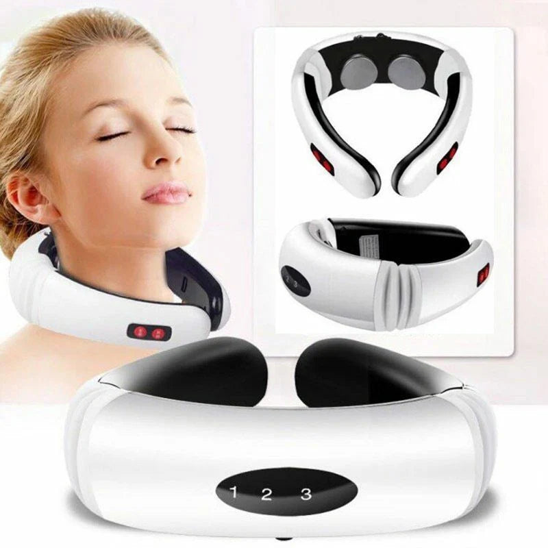 Electric neck massager for health care neck massager